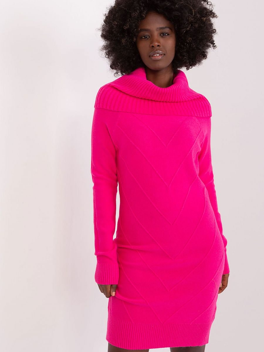 Arrow Sweater Dress | Pink